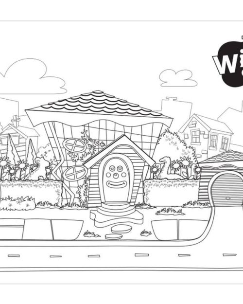 The Wiggles Colour Me In Placemats 8pk