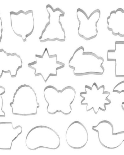 Wilton 18pce Easter Cookie Cutter Set