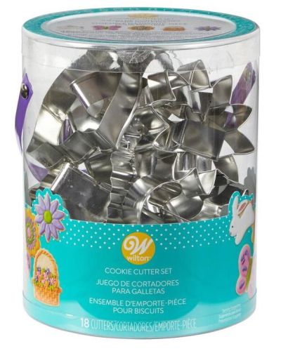 Wilton 18pce Easter Cookie Cutter Set