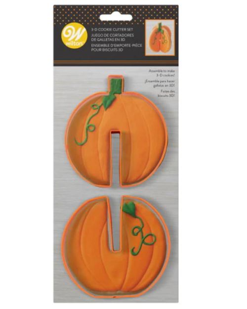 Wilton 3D Pumpkin Cookie Cutter Set