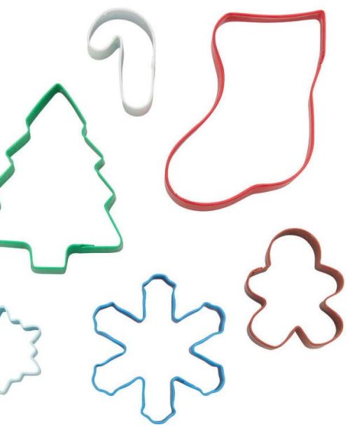 Wilton 6pce Christmas Cookie Cutter Gift Set