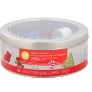 Wilton 6pce Christmas Cookie Cutter Gift Set