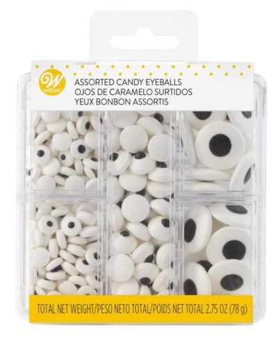 Wilton Assorted Candy Eyeballs Box
