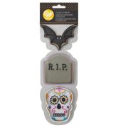 Wilton Skull Tombstone Bat 3pce Cookie Cutter Set