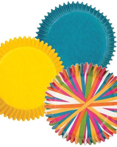 Wilton Solid Dots Cupcake Cases 75pk