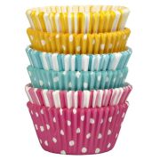 Wilton Dots & Stripes Cupcake Cases 150pk
