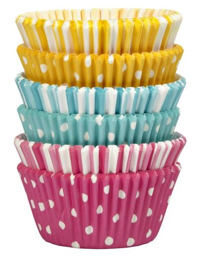 Wilton Dots & Stripes Cupcake Cases 150pk
