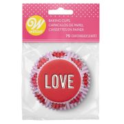 Wilton Love Cupcake Cases 75pk