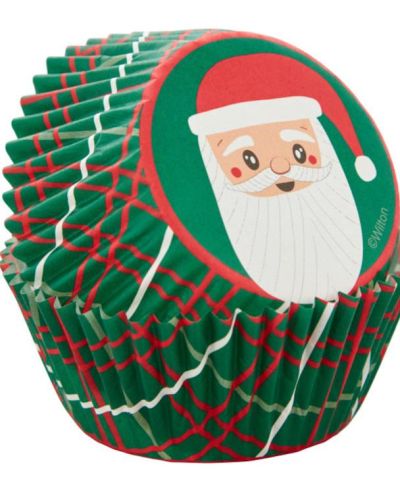 Wilton Santa Cupcake Cases 75pk