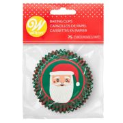 Wilton Santa Cupcake Cases 75pk