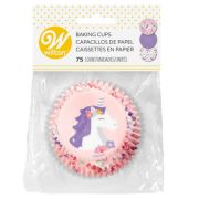 Wilton Unicorn Floral Cupcake Cases 75pk
