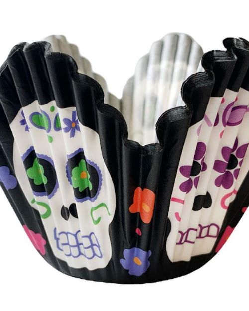 Wilton Day of the Dead Tulip Cupcake Cases 24pk
