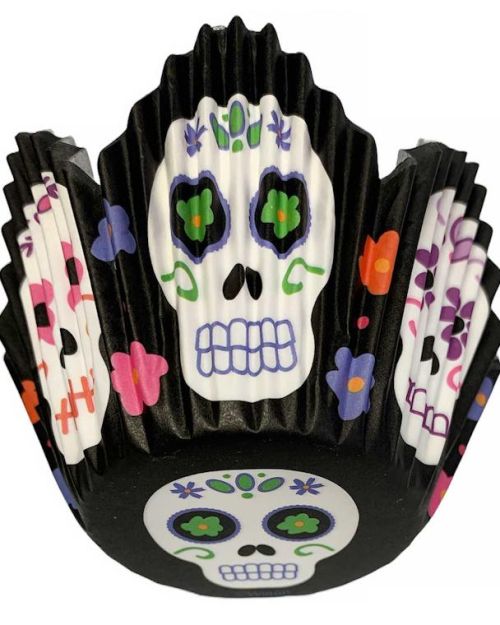 Wilton Day of the Dead Tulip Cupcake Cases 24pk