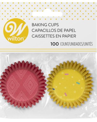 Wilton Desert Mini Cupcake Cases 100pk