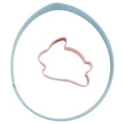 Wilton Egg with Bunny Cutter Set