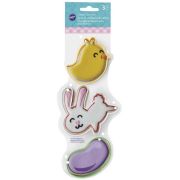 Wilton Easter Fun 3pc Cookie Cutter Set