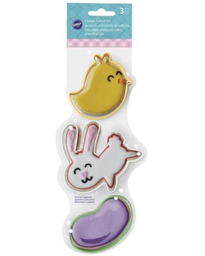 Wilton Easter Fun 3pc Cookie Cutter Set