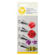 Wilton Flower 4pc Tip Set