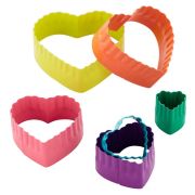 Wilton Heart Fondant Double Cut-Outs Set