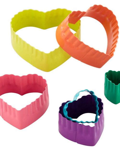 Wilton Heart Fondant Double Cut-Outs Set