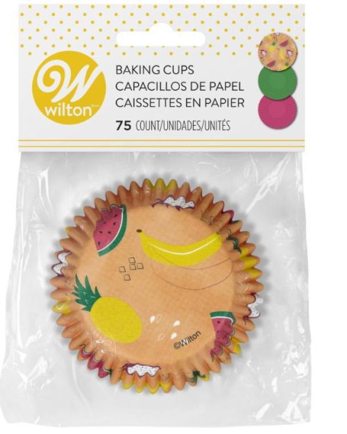 Wilton Fruit Cupcake Cases 75pk