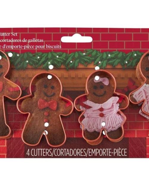 Wilton Gingerbread Family Cookie Cutter Set