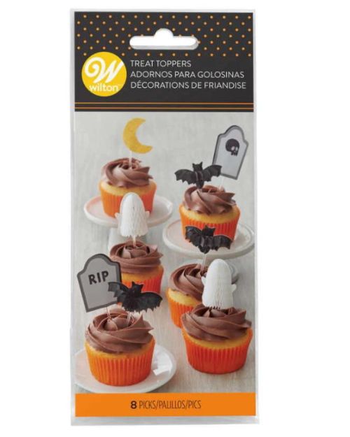 Wilton Halloween Treat Toppers 8pk