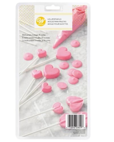 Wilton Mini Hearts Lollipop Mould