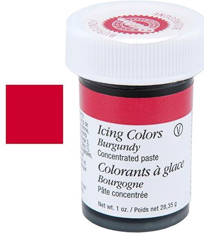 Wilton Burgundy Icing Colour