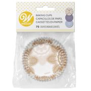 Wilton Lace Cupcake Cases 75pk