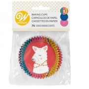 Wilton Llama Cupcake Cases 75pk