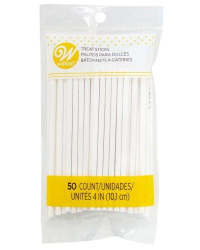 Wilton 4in Lollipop Sticks 50pk