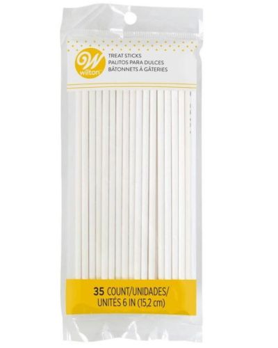 Wilton 6in Lollipop Sticks 35pk