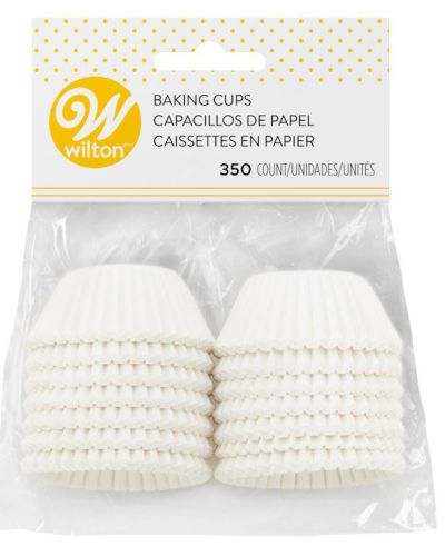 Wilton Mini Cupcake Cases – White 350pk