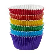 Wilton Rainbow Foil Cupcake Cases 72pk
