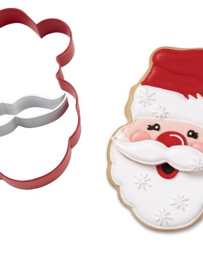 Santa 2pce Cookie Cutter Set