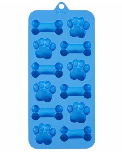 Wilton Silicone Candy Mould – Paw & Bones