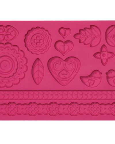 Silicone Fondant Mould – Folk