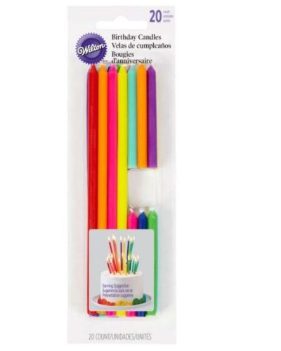 Wilton Tall & Short Candles 20pk