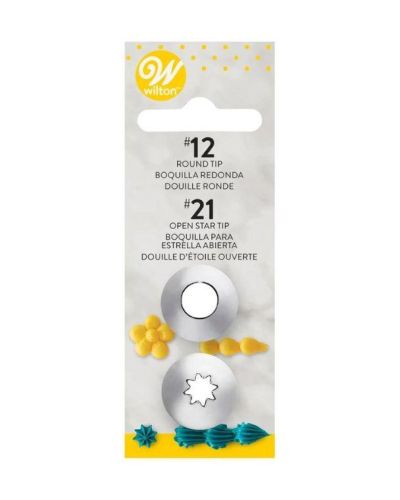Wilton Tip Set #12 & #21