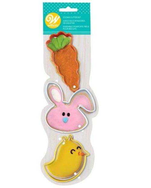 Wilton Whimsical Bunny 3pce Cutter Set