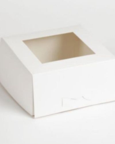 Cake Box With Window 8″ x 4″ High