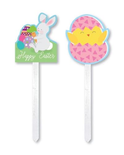Wooden Easter Garden Stake – Assorted