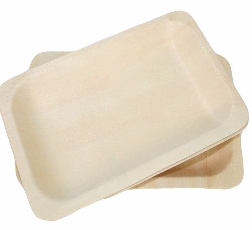 Wooden Plates Medium – 6pk
