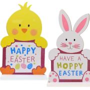 Easter Wooden Standing Sign