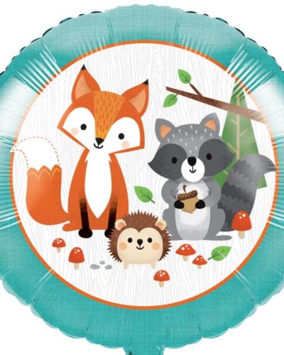 Woodland Animals Foil Balloon