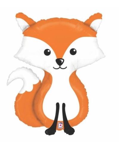 Woodland Fox Supershape Foil Balloon