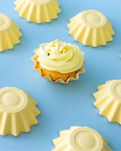 Yellow Bloom Cupcake Cups 24pk