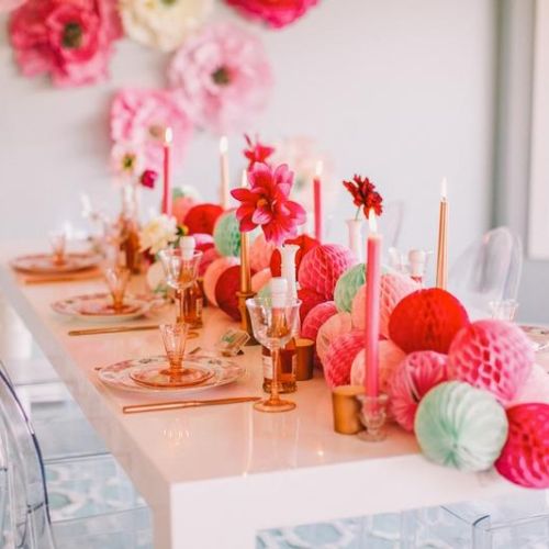 honeycomb_ball_table_centrepiece